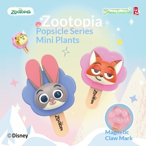 YD TOYS Originale Zootopia 2 <span class=keywords><strong>Serie</strong></span> Nick Judy Bambola Giocattolo in ABS Cartone Animato da Collezione Magnete da Frigo Leopardo Confezione Originale - Product Image 1