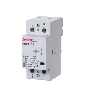 AUC1 1 M 20A con certificado SEMKO eléctrico contactor modular