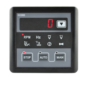 Panel de Control del Generador DC20D, Módulo de Pantalla para Motor Diésel, Monitoreo de RPM, Hz, Temperatura, Modo STOP, AUTO, MAN - Product Image 1