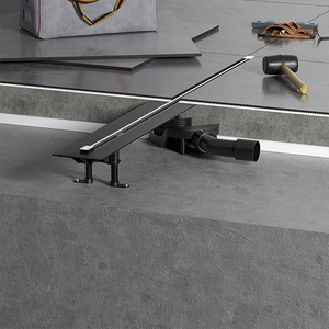 Cắt tuyến tính ẩn cống, tùy chỉnh kích thước thép không gỉ vòi hoa sen rãnh cống, tối giản sàn phòng tắm chất thải - Product Image 2