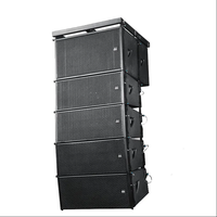 Système de Sonorisation PA Dual avec Enceintes Line Array 10 Pouces et Double Caisson de Basses 18 Pouces
