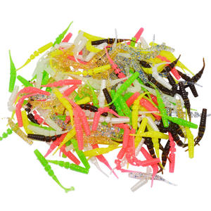 Señuelo de Pesca de Plástico Suave AR84 PVC de 42 mm <span class=keywords><strong>y</strong></span> 0,35 g, Señuelo de Cola de Aguja, Señuelo de Gusano, Señuelo de Natación, para Pesca en Agua Salada, Lubina, <span class=keywords><strong>Trucha</strong></span> - Product Image 6