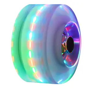 Customized Size and logo LED Roller Skate Wheels