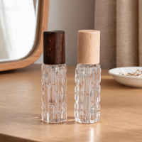 Flacon de parfum élégant et durable avec joint anti-fuite et remplissage facile, idéal pour la maison, le bureau et les voyages
