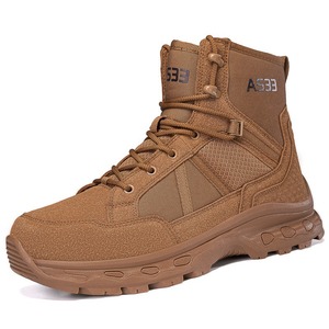 DF1105 39-46 Khaki Brown <b>Hiking</b> Tactical <b>Boots</b> Men Size Stock Looking for Distributor - Product Image 4