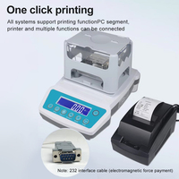 New Arrival Digital Density Meter 300g*0.01g Laboratory Density Measurement Device Densitometer Chemical Solid Density Meter Lab