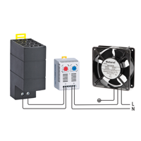 Ventilateur d'extraction de puissance de ventilation et de refroidissement naturel NA12038