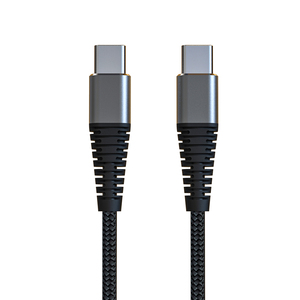 Câble USB C vers USB C 100W 3.1 10 Gbps Synchronisation des données 5A Charge rapide PD Câble tressé en nylon Cuivre sans oxygène Coque en aluminium pour MacBook - Product Image 1