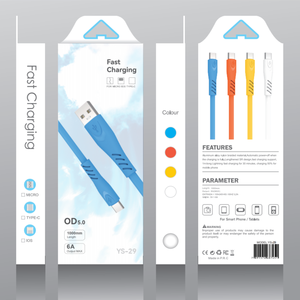 ราคาโปรโมชั่นสาย USB Type C V8ขนาดเล็กสายชาร์จเร็วสายชาร์จโทรศัพท์มือถือสายชาร์จยูเอสบีสำหรับ Huawei Xiaomi Samsung <span class=keywords><strong>iPhone</strong></span> - Product Image 3
