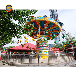 Fairground gia đình công viên giải trí thiết bị công viên chủ đề <span class=keywords><strong>Swing</strong></span> Rides ghế bay sang trọng công viên giải trí - Product Image 4