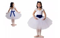 Tutu de danse de scène Giselle blanc moins cher pour filles