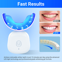 Kit de blanchiment des dents à LED rechargeable sans fil de haute qualité, très vendu