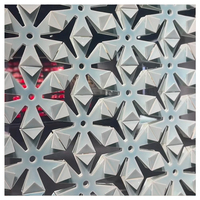 Panneau perforé en céramique paramétrique imprimé en 3D à prix compétitif pour écran architectural, mur de séparation intérieur