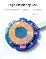 Module de charge sans fil MagSafe 25W, bobine de chargeur sans fil Qi2 PCBA pour banque d'alimentation et coque de téléphone, intégration DIY ODM