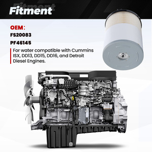 Pf46145 Fs20083 Truck Fuel Filter Fuel Water Separator For Diesel <b>Engine</b> Replacement Part Beige <b>Model</b> Ofi187 - Product Image 3