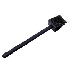 BBQ Cleaning Brush <b>Long</b> <b>Handle</b> Barbecue Oven Cleaning 3 in 1 Corner Copper Wire Brush Copper Wire <b>Sponge</b> Shovel - Product Image 3
