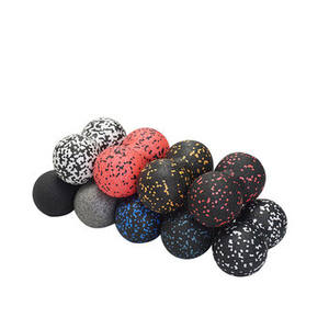 Bola de masaje de espuma EVA EPP de alta densidad <span class=keywords><strong>Twin</strong></span> Peanut Duoball para relajar el cuerpo del pie para masajear el pecho - Product Image 1