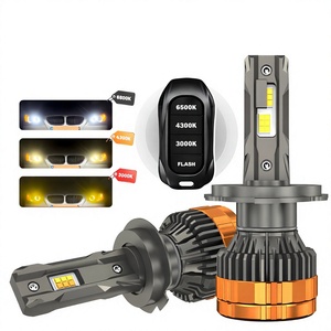 Phares LED extrêmement lumineux H4 H1 H11 HB3 HB4 9005 9006 9012 HIR2, haute puissance 70W 10000LM, blanc 6000K, 12V, ajustement universel, garantie 1 an - Product Image 3