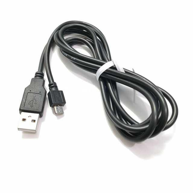 1.5M Black Micro 5Pin Charging USB Cable for PS4 X/BOXone PS4/ SLIM/pro