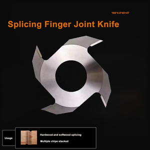 סכין חיתוך עץ מרובעת עם שיני קרביד TCT 160MM לקישור אצבעות בעץ מלא, כלי עבודה לעיבוד עץ במחיר זול - Product Image 2
