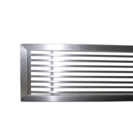 CVC personnalisé registres de sol plafond registres de ventilation de climatisation linéaire diffuseur