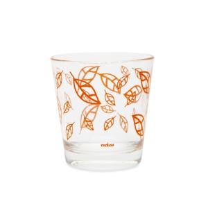 Vaisselle en verre Excelsa 25 cl, motif feuille d'oranger, lot de 6 - Product Image 1