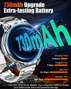 Nouvelle montre connectée K66, appel BT, <span class=keywords><strong>lampe</strong></span> <span class=keywords><strong>torche</strong></span>, écran rond IPS de 1,85 pouce, moniteur de fréquence cardiaque, moniteur de tension artérielle, moniteur d'oxygène, montre multisports - Product Image 4