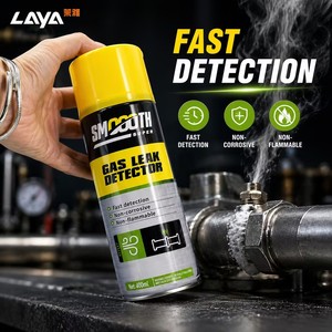 Détecteur de fuite de gaz ininflammable biodégradable sans odeur respectueux de l'environnement, formule riche en <span class=keywords><strong>mousse</strong></span>, spray jetable - Product Image 1