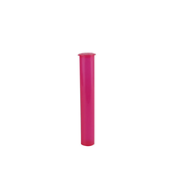 Tube Cylindrique en Plastique PP 72mm/98mm/118mm à Fermeture à Pression, Résistant aux Enfants, Scellé, pour Cigarettes, avec Impression UV et Moulage par Injection