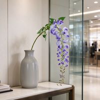115CM Batang Bunga Wisteria Buatan untuk Dekorasi Rumah