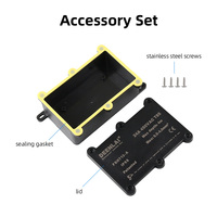 Caja de Plástico para Exteriores, Impermeable IP68, Carcasa Resistente a la Intemperie para Electrónica e Instrumentos, Material de PC