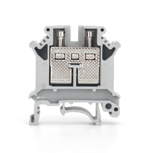 Bloc de bornes UK 16B 16mm² à traversée, connecteur sur <span class=keywords><strong>rail</strong></span> <span class=keywords><strong>DIN</strong></span>, borne de distribution électrique haute puissance à vis - Product Image 1