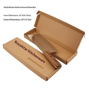 Boîte d'expédition en carton noir prête à l'emploi avec couvercle et base, pour l'emballage de couteaux de <span class=keywords><strong>cuisine</strong></span> et de fruits, avec plateau d'insertion - Vente en gros - Product Image 6