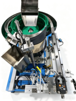 Alimentateur vibrant à godets pour la distribution automatique de pièces, destiné aux lignes de tri de vis, écrous, ressorts, rondelles et clips