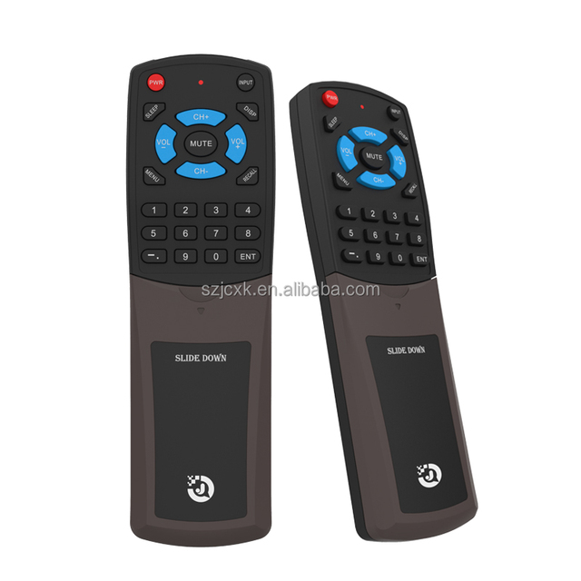 Smart Universal 58-Key Fixed Code Infrared Remote Control AAA Battery 20m Range Voice Control LED Indicator TV DVD STB Projector