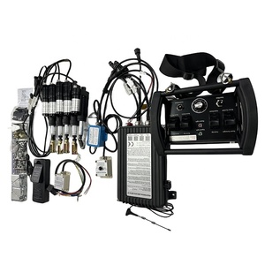 รีโมทคอนโทรลไร้สาย 4 ช่องสำหรับรถเครนไฮดรอลิก 12V 24V กันน้ำ มาตรฐาน CE - Product Image 1