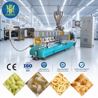 Machine extrudeuse automatique de snacks soufflés au maïs, ligne de production de maïs soufflé croustillant, équipement de production de soufflés industriels