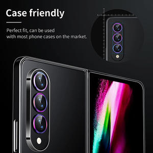 Vente en gros HD Clear Locator Aluminium Installation facile Objectif de caméra de téléphone portable anti-rayures pour <span class=keywords><strong>Samsung</strong></span> Z Fold 7 6 5 4 5G - Product Image 3