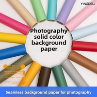Latar Belakang Fotografi Kertas Kraft Warna Solid Shadow Deli untuk Fotografi Produk Seamless 272X11M