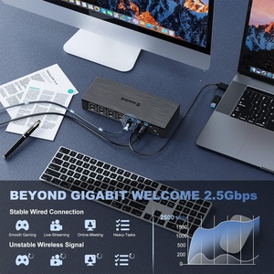 Station d'accueil Wavlink Displaylink 100W Thunderbolt 5/4 USB-C/A <span class=keywords><strong>M1</strong></span>-M5 <span class=keywords><strong>Mac</strong></span>/MacBook Neo/Windows/Chrome UG39PD8 pour Macbook - Product Image 6