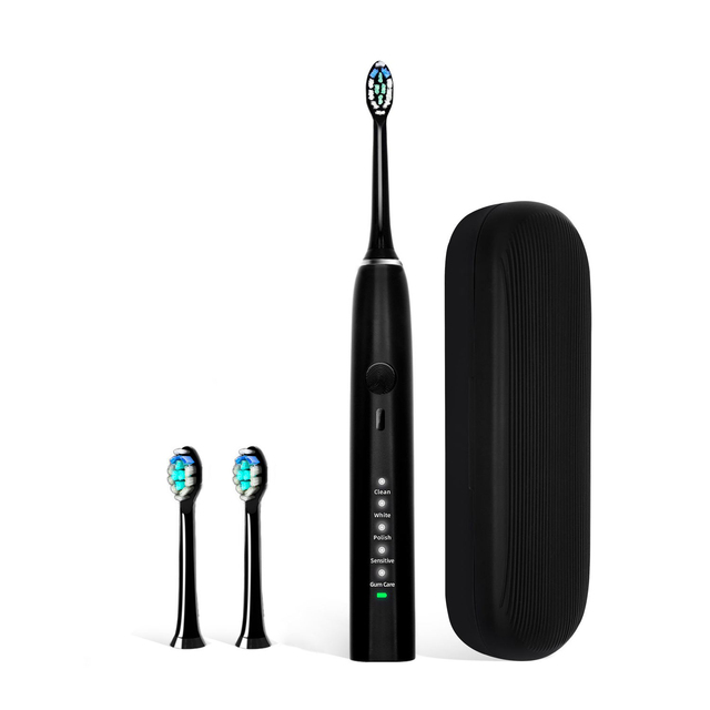 Sonic Multifunction Electric Toothbrush with Smart Pressure Sensor