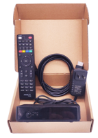 Receptor de TV Satelital de Alta Definición, Combo Set Top Box DVB-S2 DVB-T2