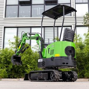 Excavadora Hidráulica <span class=keywords><strong>de</strong></span> Orugas HT10B <span class=keywords><strong>de</strong></span> 1 Tonelada, Mini Excavadora China con Motor <span class=keywords><strong>de</strong></span> Alta Potencia, Bomba <span class=keywords><strong>de</strong></span> Caja <span class=keywords><strong>de</strong></span> Cambios PLC, 1 Año <span class=keywords><strong>de</strong></span> Garantía para Uso en <span class=keywords><strong>Jardines</strong></span> - Product Image 5