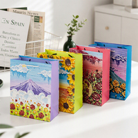 Sacs cadeaux en papier pour bouquets d'anniversaire, fleuristes, roses, sacs fourre-tout pour fêtes, boutiques, vente en gros