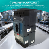 Interruptor Automático de Caja Moldeada Siemens Gold Seller MCCB 3VT2 65kA de 3 Polos 3VT2725-3AA36-0AA0