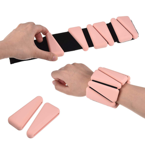 Pesas de Silicona Ajustables de 2 lb para Tobillos y Muñecas, Equipo de Pilates para Gimnasio y Ejercicios en Casa, Pulseras y Tobilleras con Peso de Silicona para Mujer - Product Image 1
