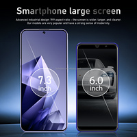 Nuevo Smartphone Nota50pro 5G 2026, Desbloqueado, CPU Deca Core, Cámara Trasera de 108MP, Resolución de Pantalla HD, 16GB de RAM, 1TB de Almacenamiento, 90Hz CDMA