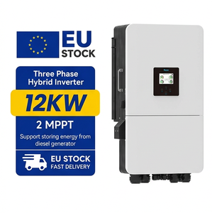 อินเวอร์เตอร์พลังงานแสงอาทิตย์แบบไฮบริดสามเฟส SUN-12K-SG05LP3-EU 12kW MPPT 400V Output 60Hz IP65 ประสิทธิภาพ 97.6% ใช้ได้ทั้งแบบออนกริดและออฟกริด สำหรับใช้ในบ้าน - Product Image 1