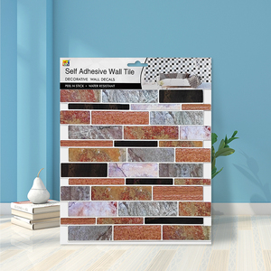 Autocollant de <span class=keywords><strong>carrelage</strong></span> mural en marbre et petite pierre pour cuisine et décoration murale - Product Image 4