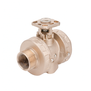 Válvula de bola motorizada COVNA eléctrica con bridas de bronce de 2 pulgadas, de dos vías, para ácido y baja temperatura, OEM, doble unión - Product Image 6